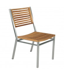 Barlow Tyrie - Equinox Dining Chair with Teak Seat and Back